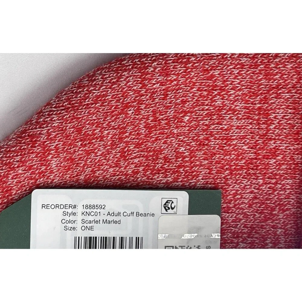 Legacy Beanie Hat Wisconsin Badgers Red Cap‎ Embroidered